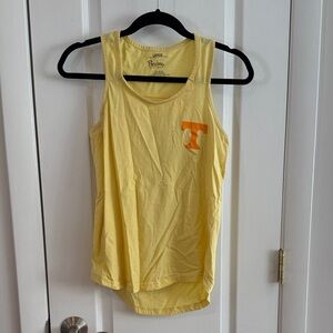 Tennessee Volunteers Yellow Tank with Pineapple Design